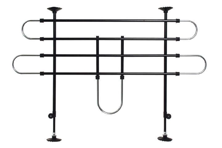 KARLIE Hunde Autoschutzgitter Metall